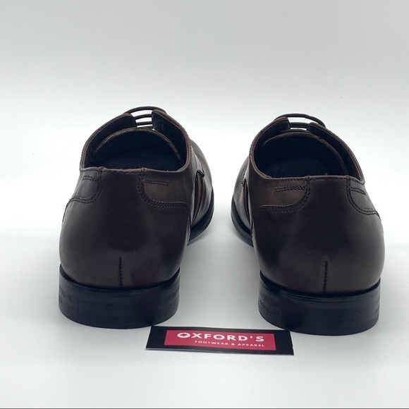 Steve Madden Round Toe Lace Leather Derby Shoe - Picture 7 of 8